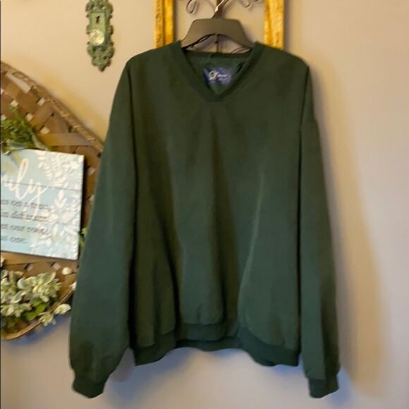 MG Golf Stylish Wind-jacket Dark Green 2X-Large  EUC - Picture 2 of 7